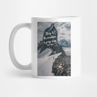 Going to the mountains 72 Mug